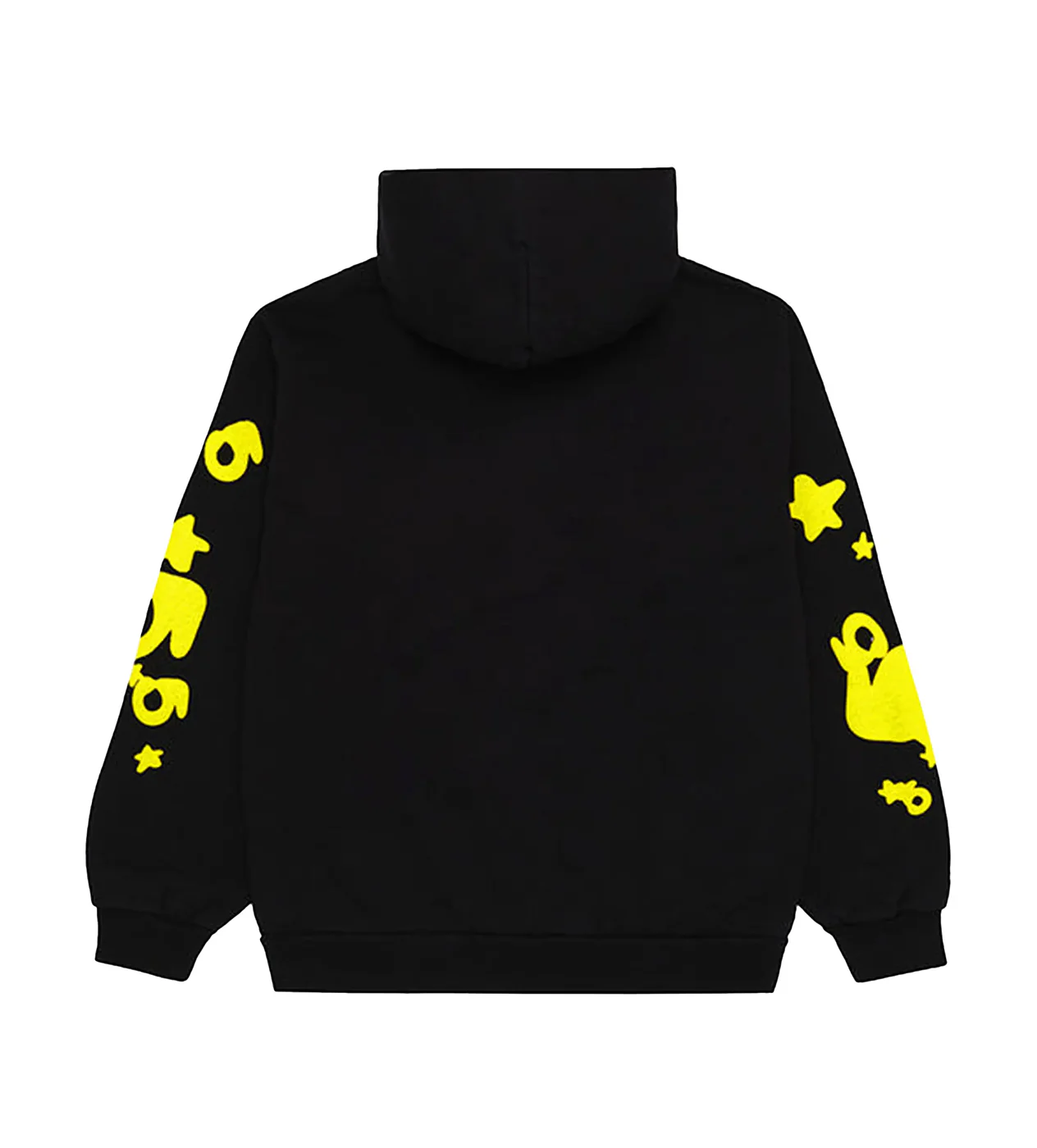 Sp5der Beluga Black/Yellow Hoodie - Image 2