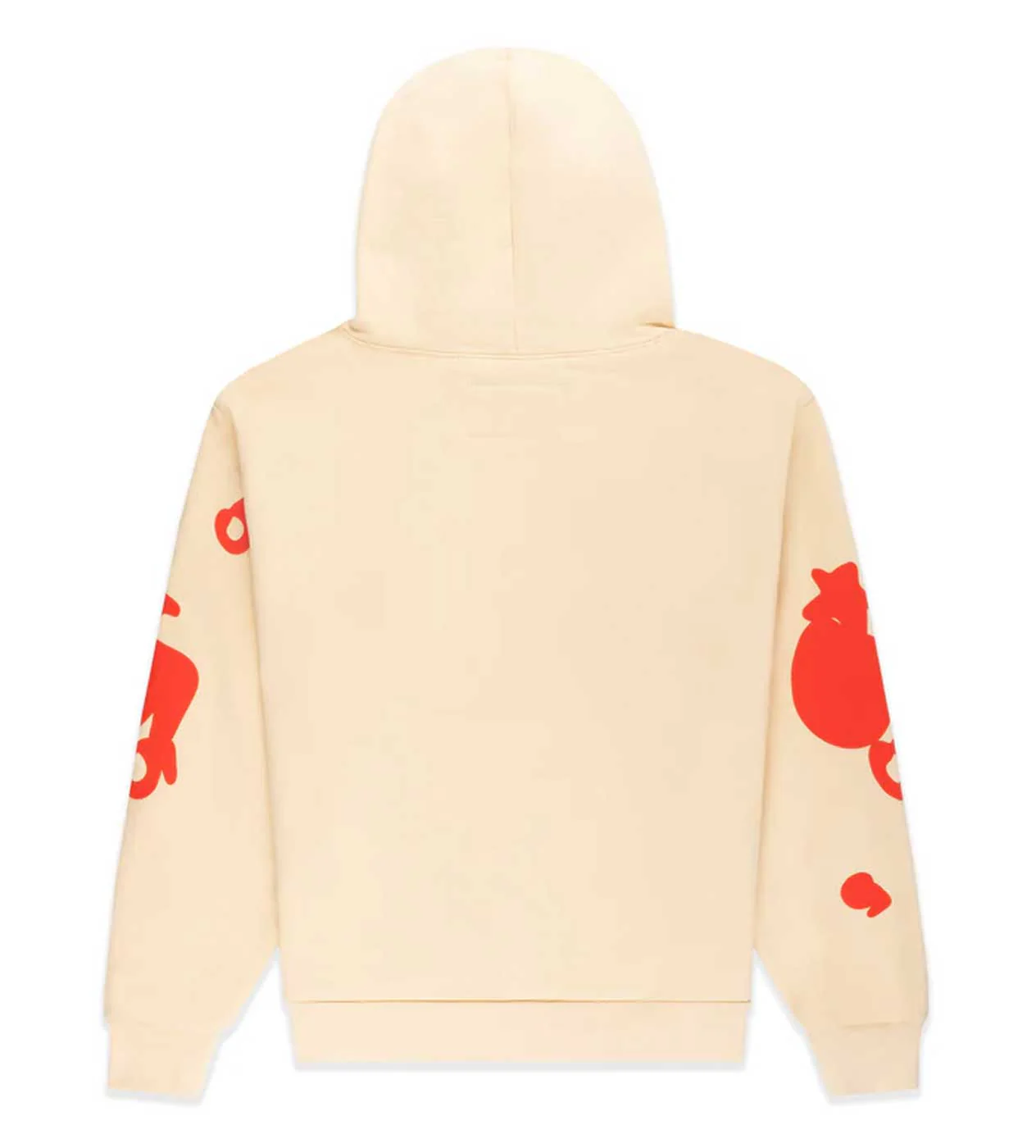 Sp5der Beluga Hoodie Cream/Red - Image 2