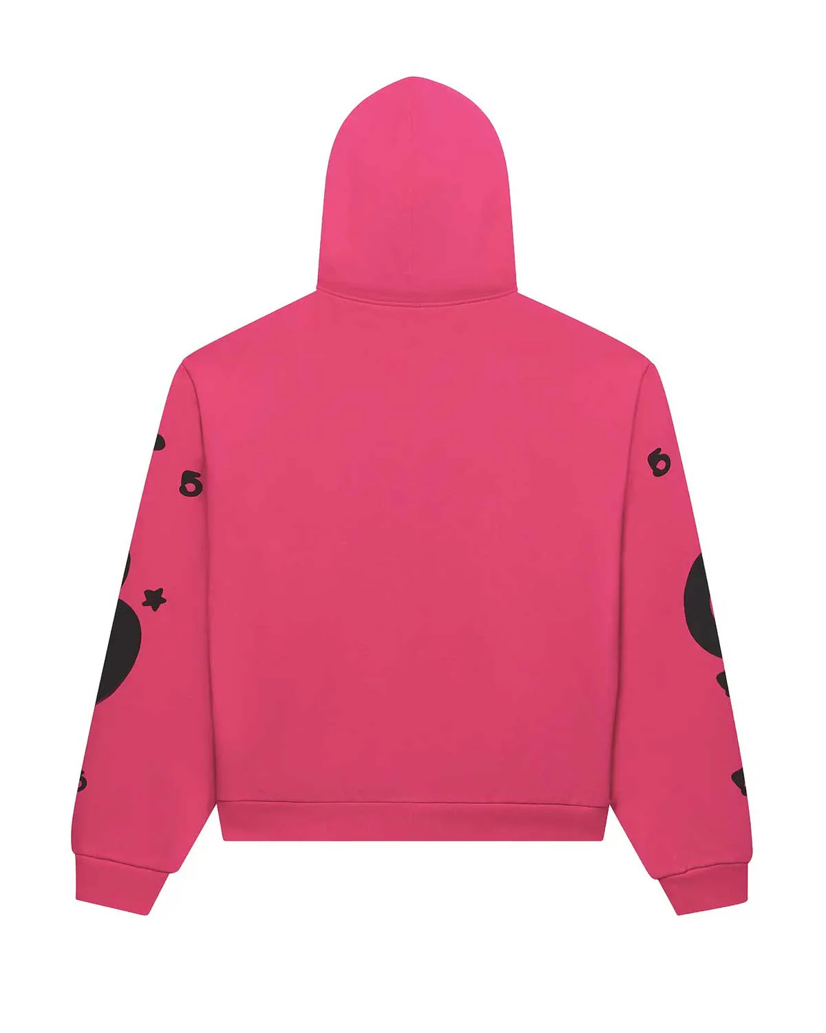 Sp5der Beluga Zip Up Hoodie Pink - Image 2