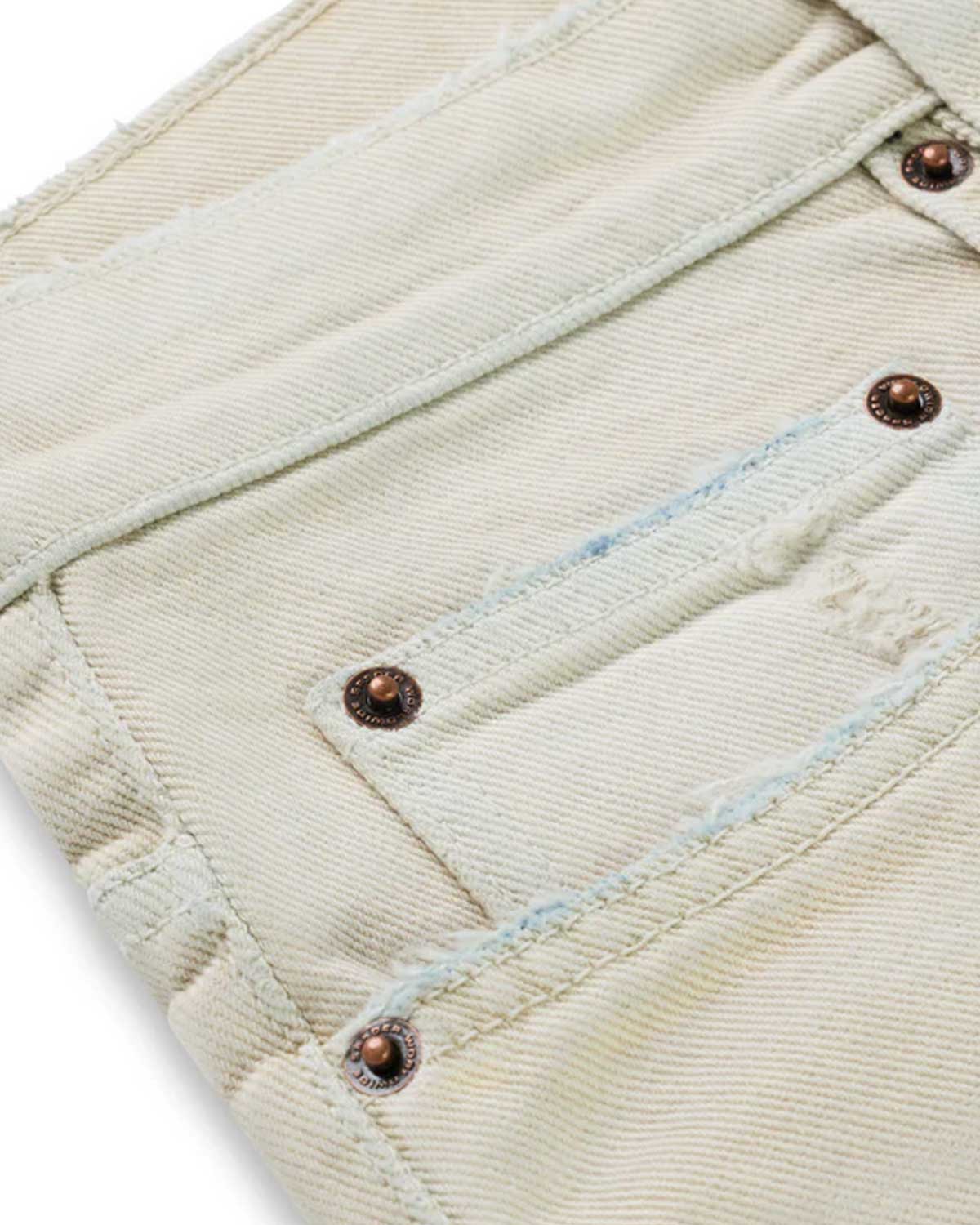 Sp5der Oxy Denim Pants Cream - Image 6
