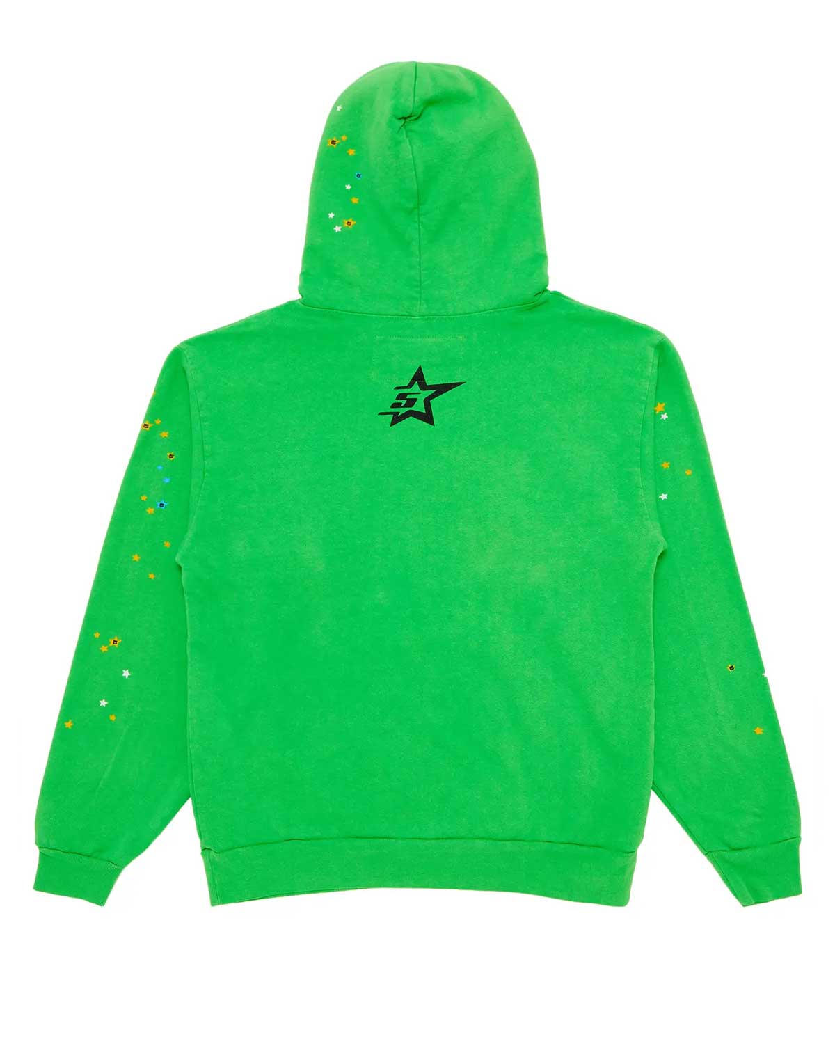 Sp5der P*nk Hoodie V2 Rhinestone Slime Green - Image 2
