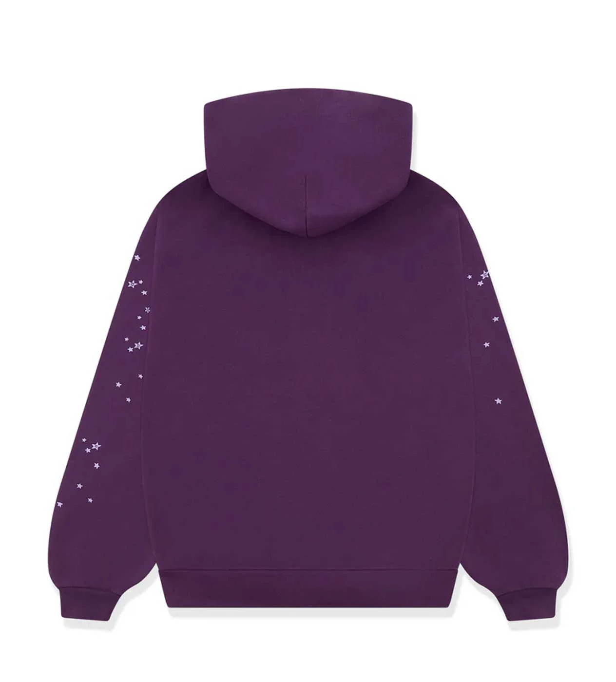 Sp5der Star OG Web v2 Hoodie Purple - Image 2