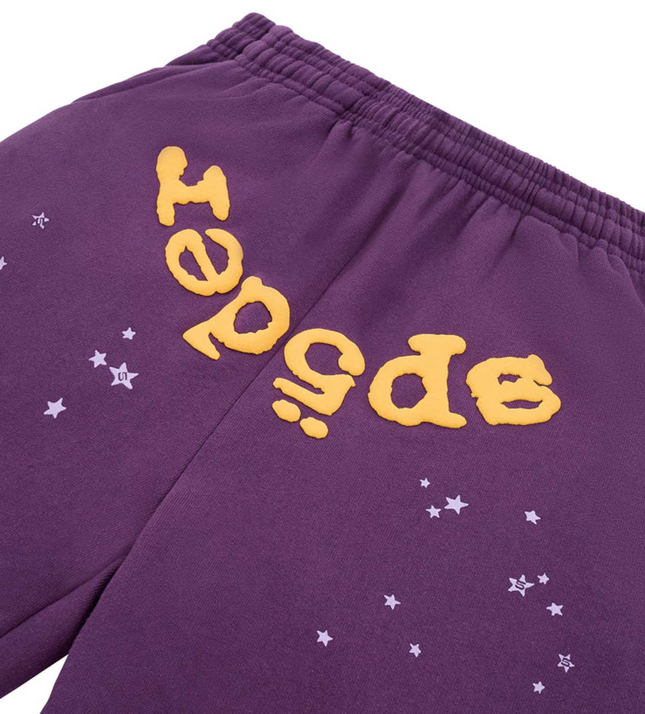 Sp5der Star OG Web v2 Sweatpants Purple - Image 3