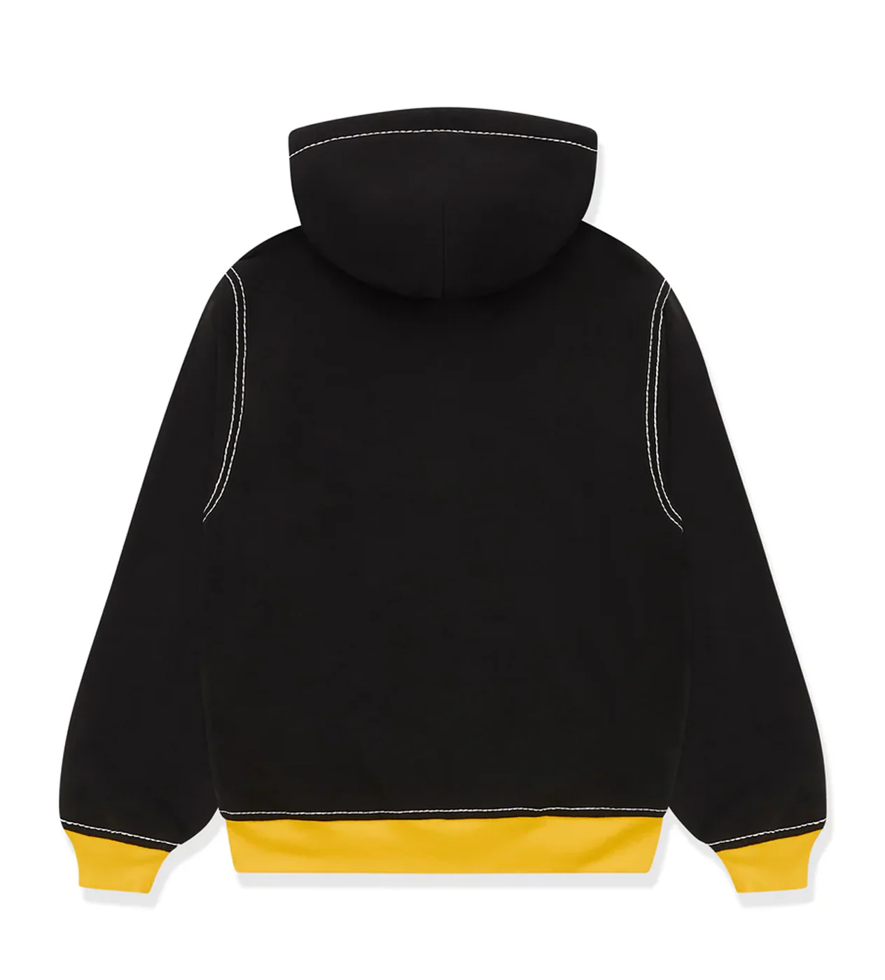 Sp5der T&F Zip-Up Hoodie Black/Yellow - Image 2