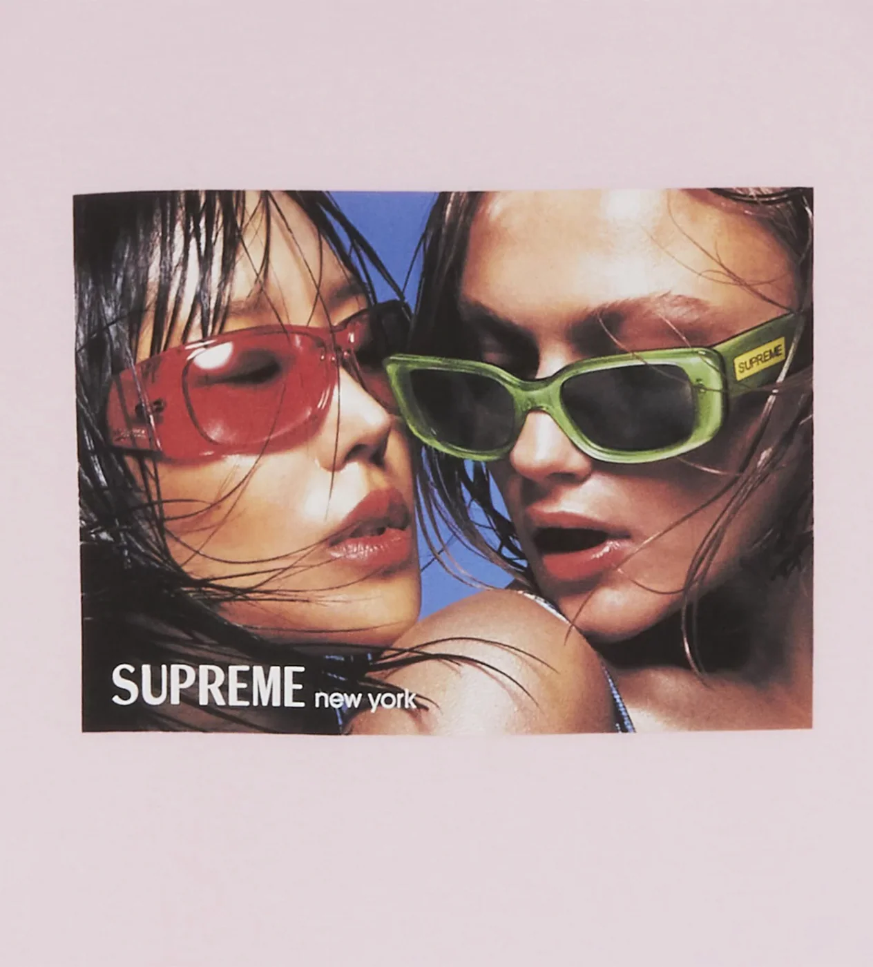 Supreme Eyewear Tee Pink - Image 2