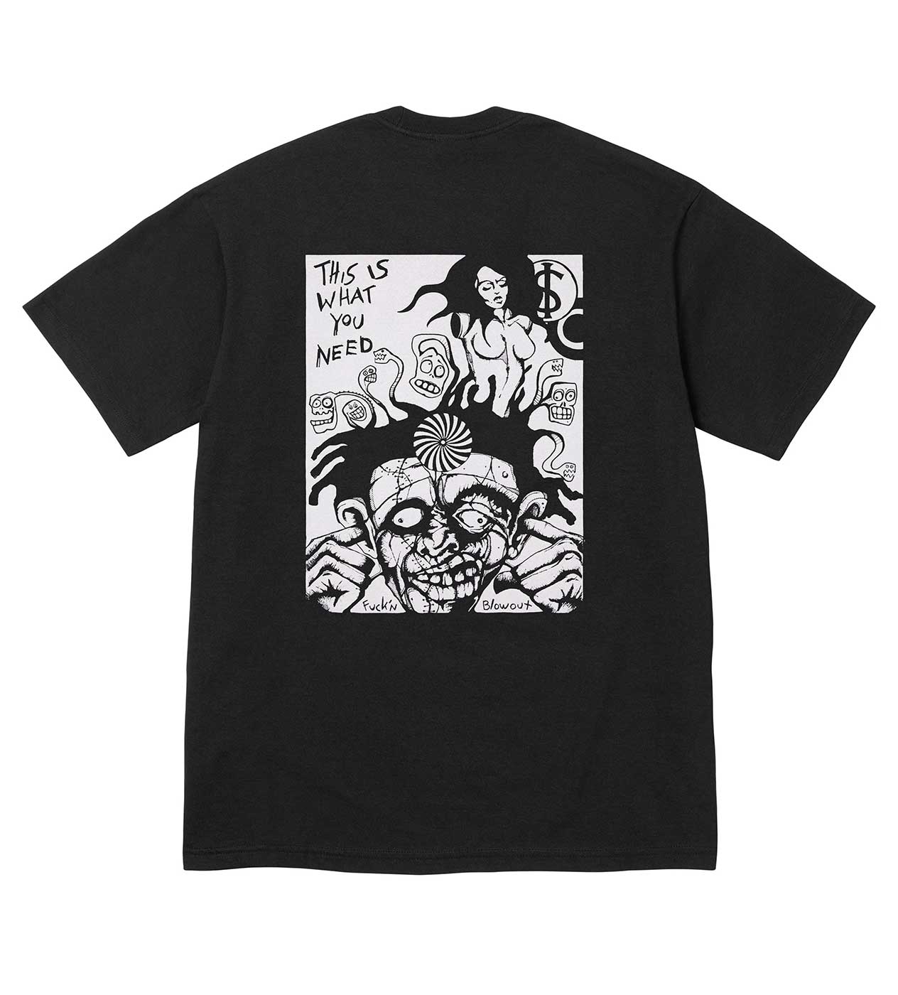 Supreme Blowout Rob Zombie Tee Black - Image 2