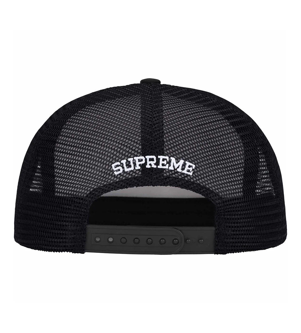 Supreme Gradient Mesh Back 5-Panel Black - Image 2