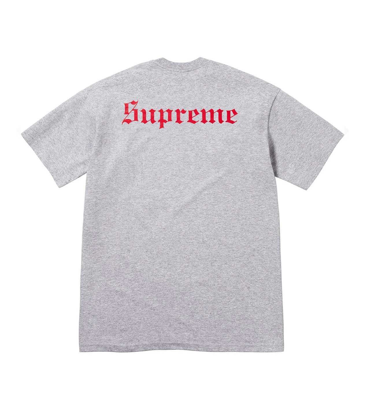 Supreme Snow White Tee Heather Grey - Image 2