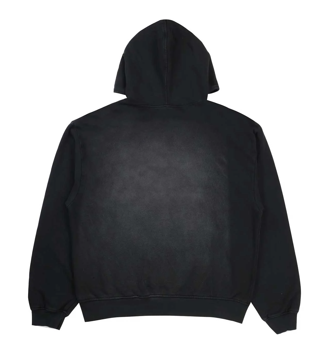 Thirteen Studios Logo Hoodie Faded Black - Image 2
