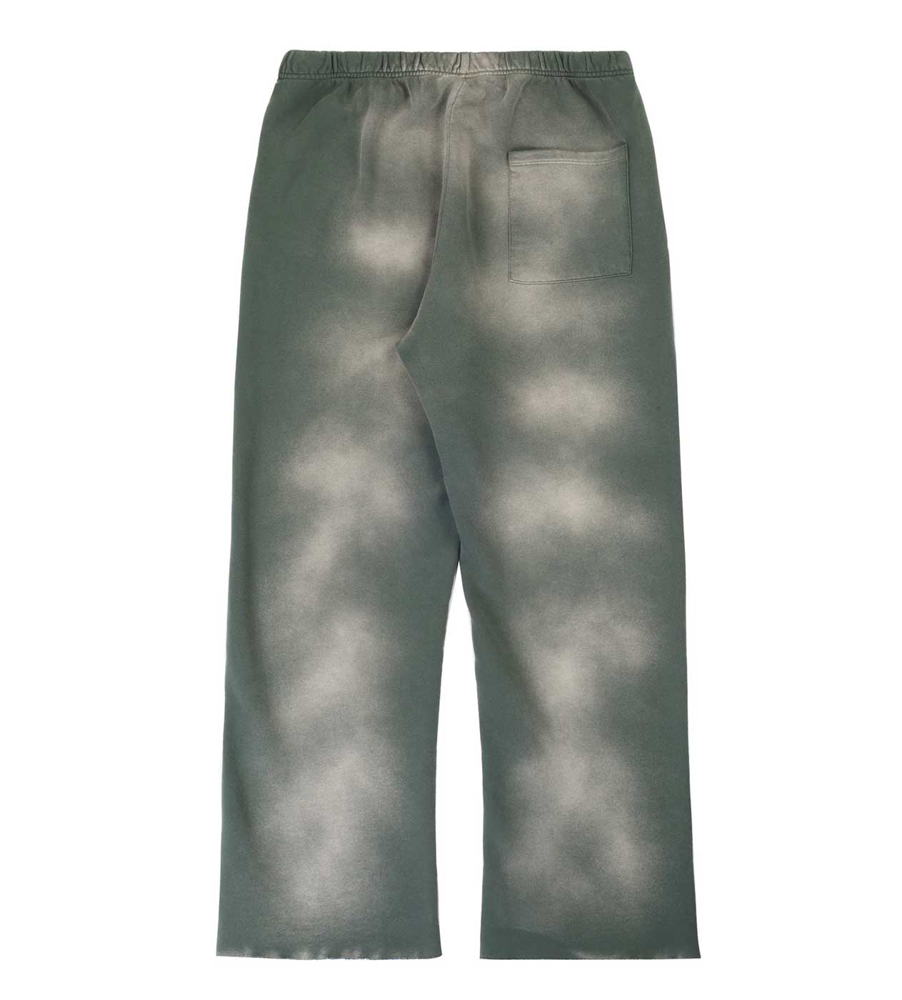 Thirteen Studios Logo Sweatpants Faded Green - Image 2