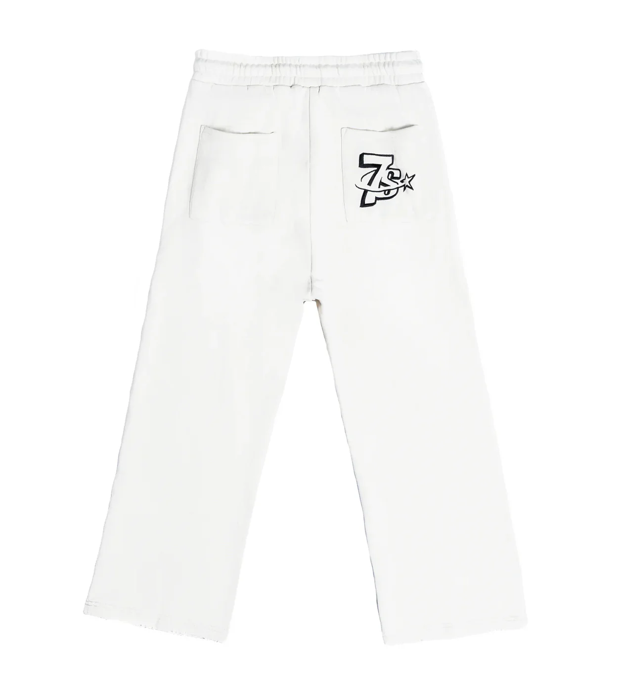Triple Sevens All Star Sweatpants White/Red - Image 2