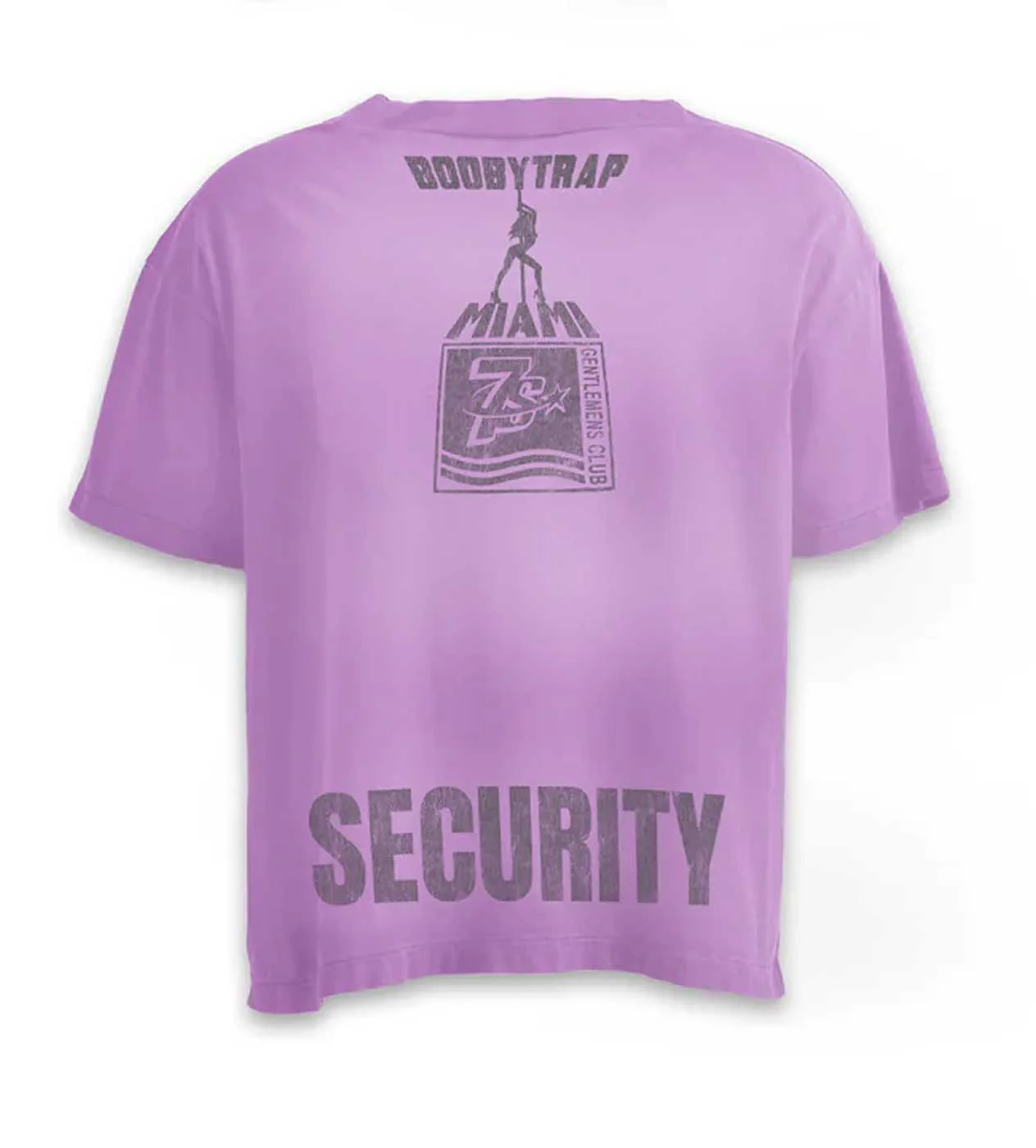 Triple Sevens Booby Trap Security Tee Purple - Image 2