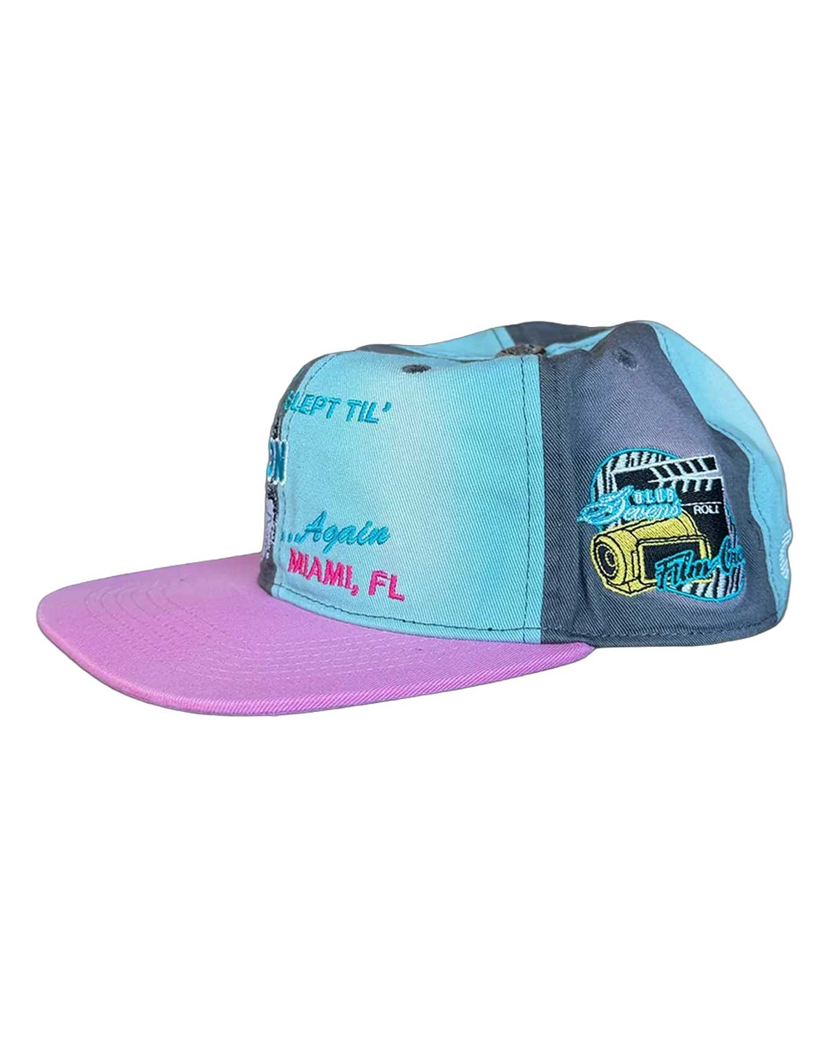 Triple Sevens Night Owl Cap Vice Pink/Blue - Image 2