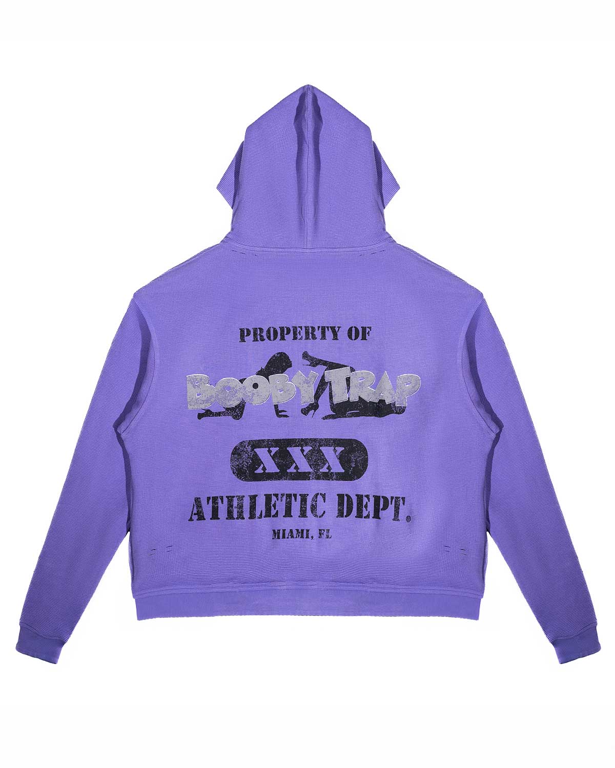 Triple Sevens Trap Reversible Zip Up Hoodie Black - Image 2