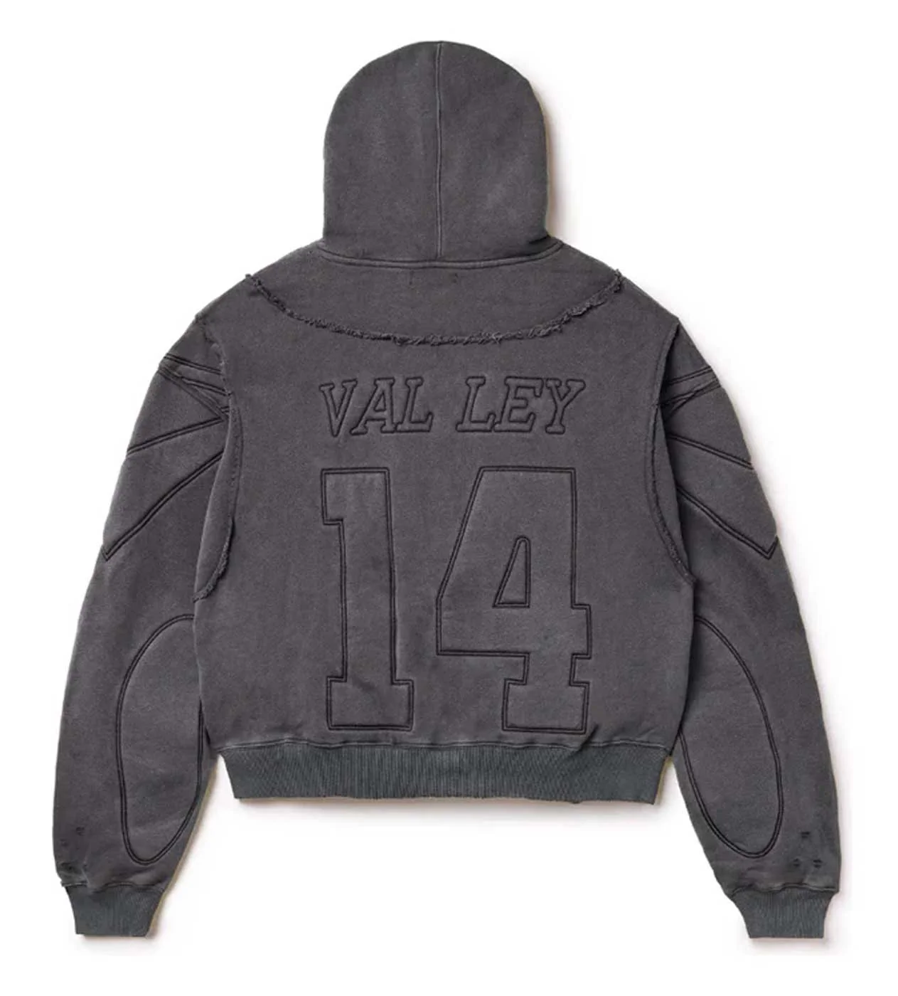 Vale Forever Armor Zip Up Hoodie Black - Image 2