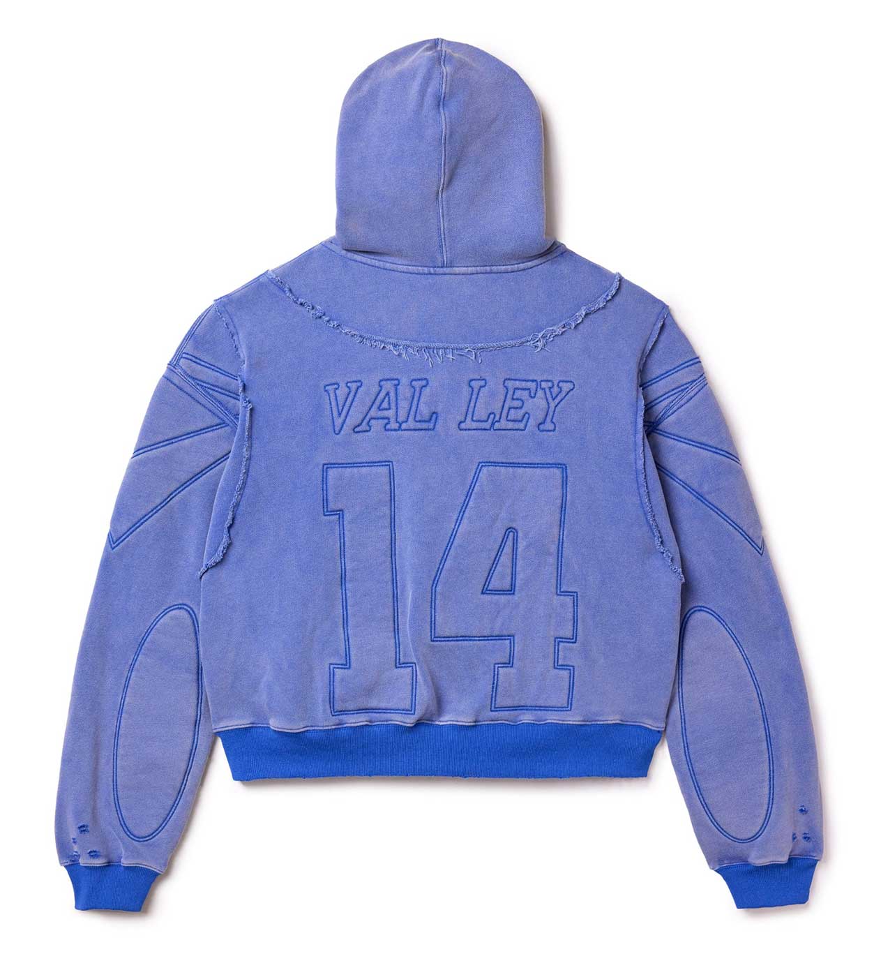 Vale Forever Armor Zip Up Hoodie Blue - Image 2