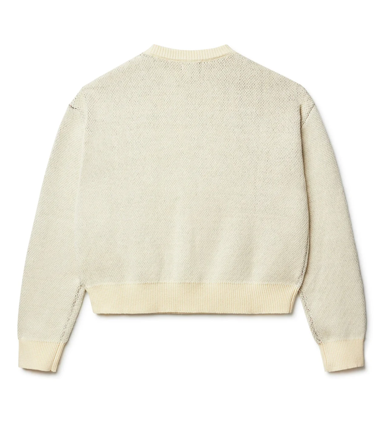 Vale Forever Black Cat Knit Sweater White - Image 2