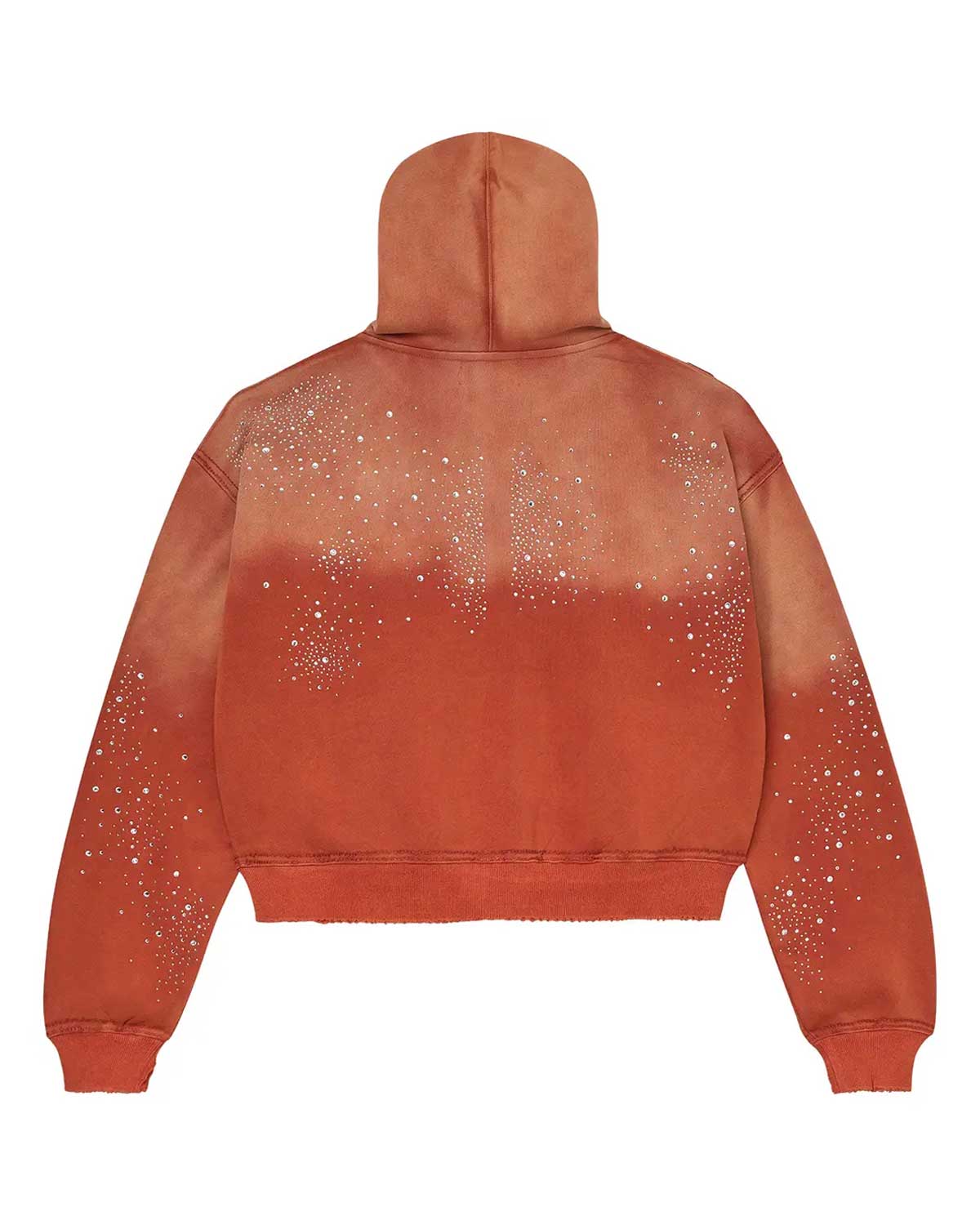 Vale Forever Classico Zip Up Hoodie Orange - Image 2