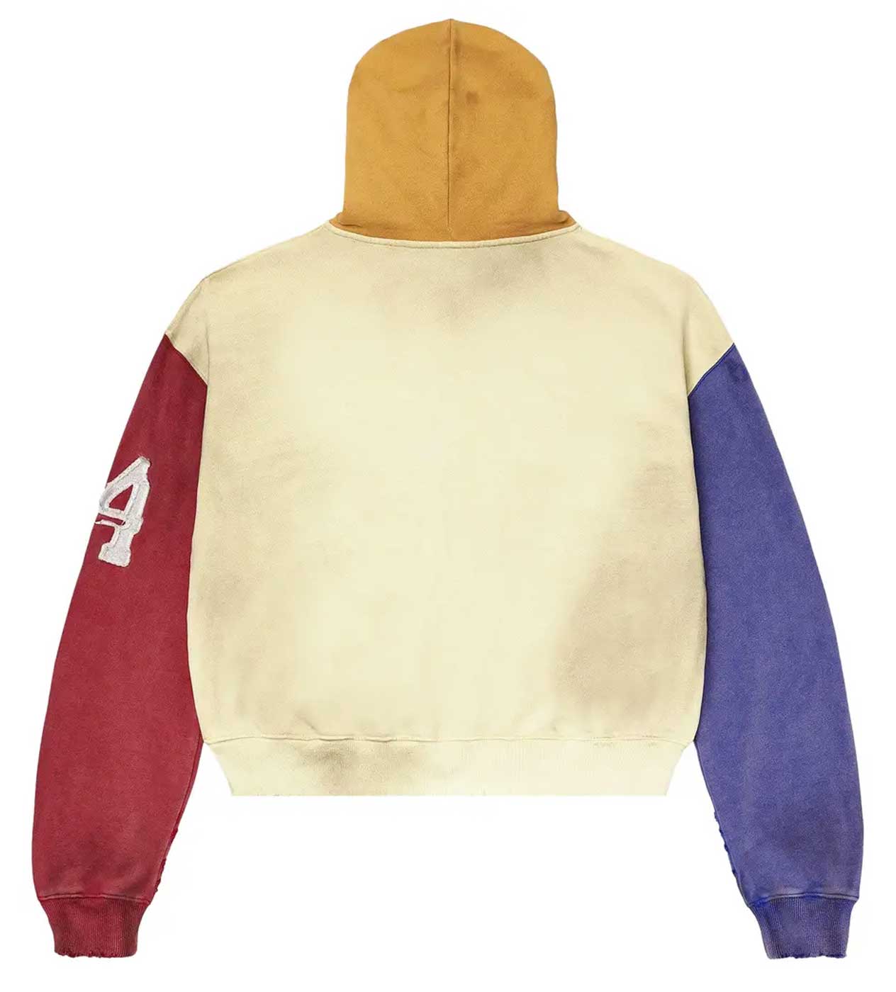 Vale Forever Collage Zip Up Hoodie Cream - Image 2