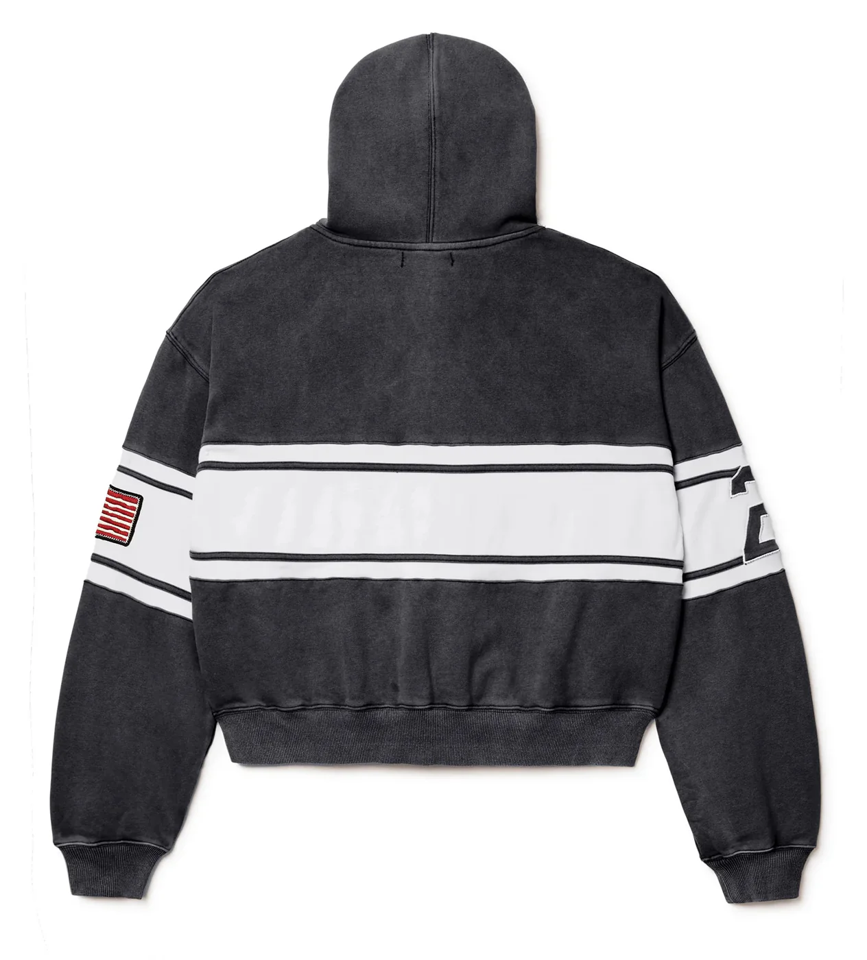 Vale Forever Cursive Zip Up Black - Image 2