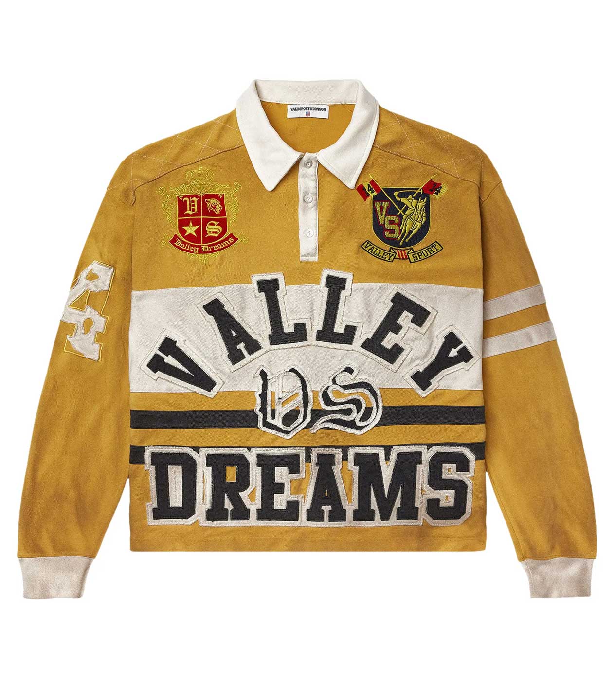 Vale Forever Dreams Rugby L/S Mustard