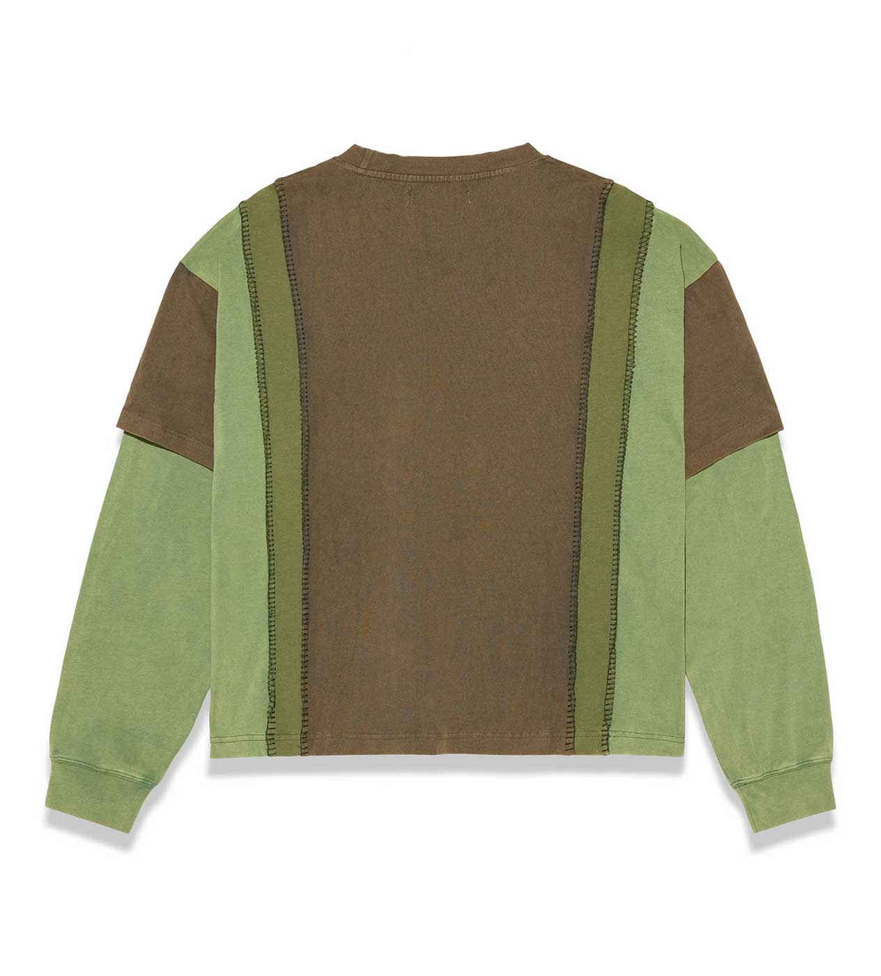 Vale Forever Frankenstein Longsleeve Green/Brown - Image 2