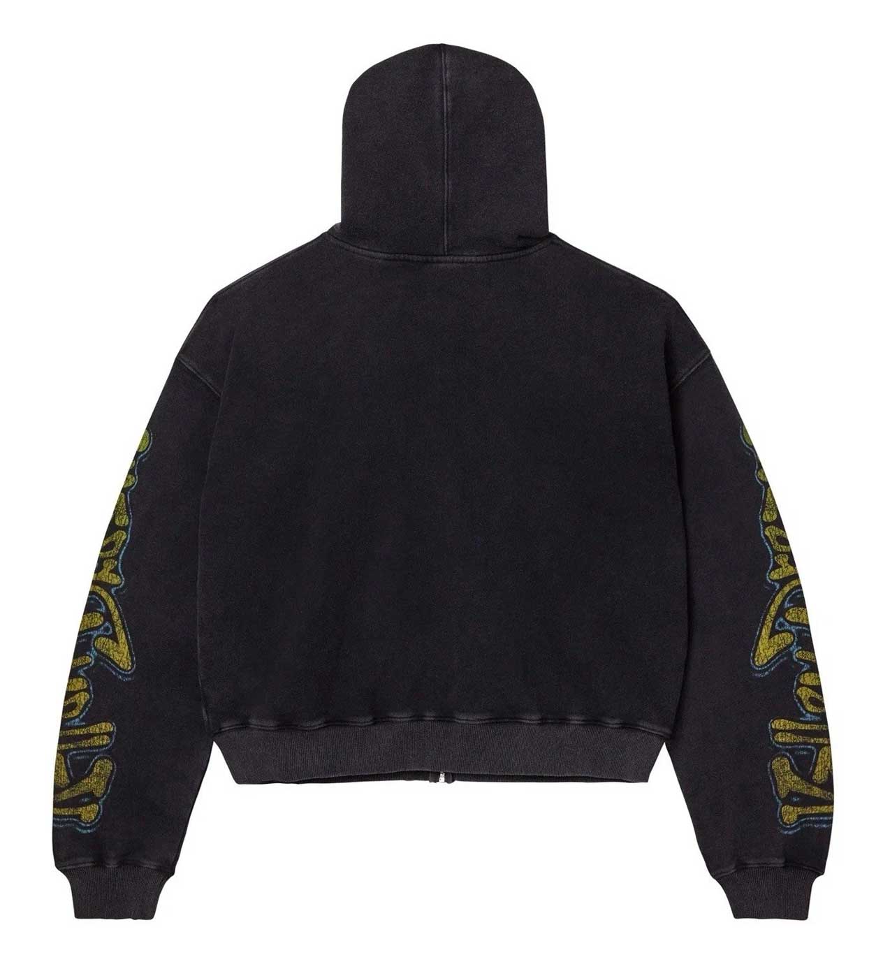 Vale Forever God's Liberty Zip Up Hoodie Black - Image 2