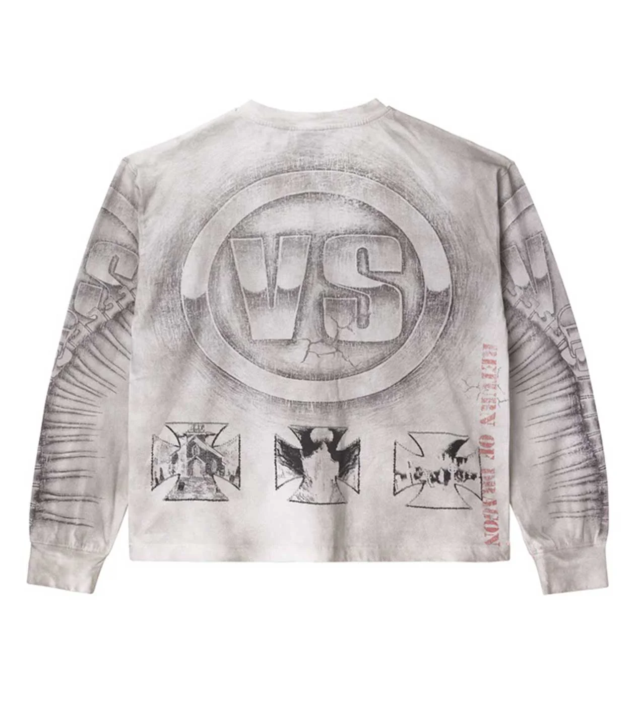 Vale Forever Iron Will L/S Tee White - Image 2