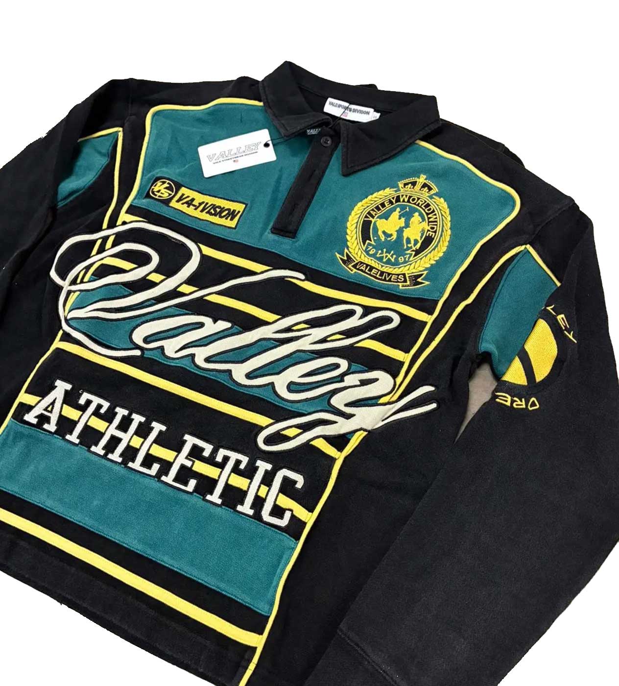 Vale Forever Laser Rugby Tee Black *In-Store Exclusive* - Image 2