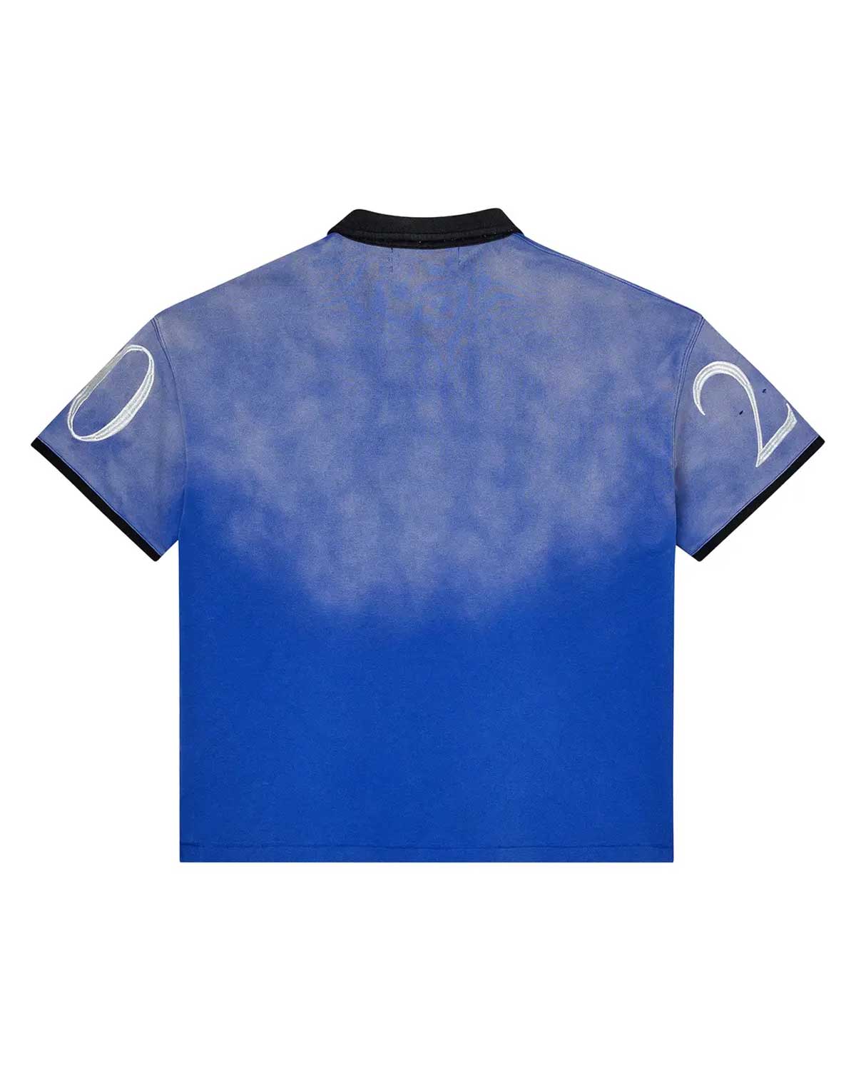 Vale Forever Legacy Short Sleeve Polo Blue - Image 2