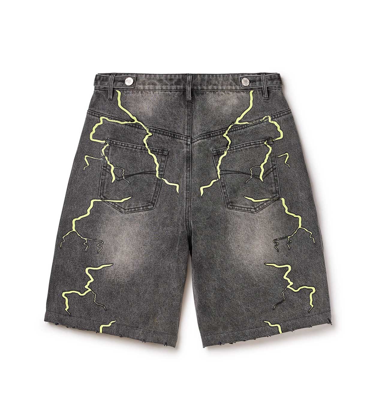Vale Forever Lightning Jorts Black - Image 2