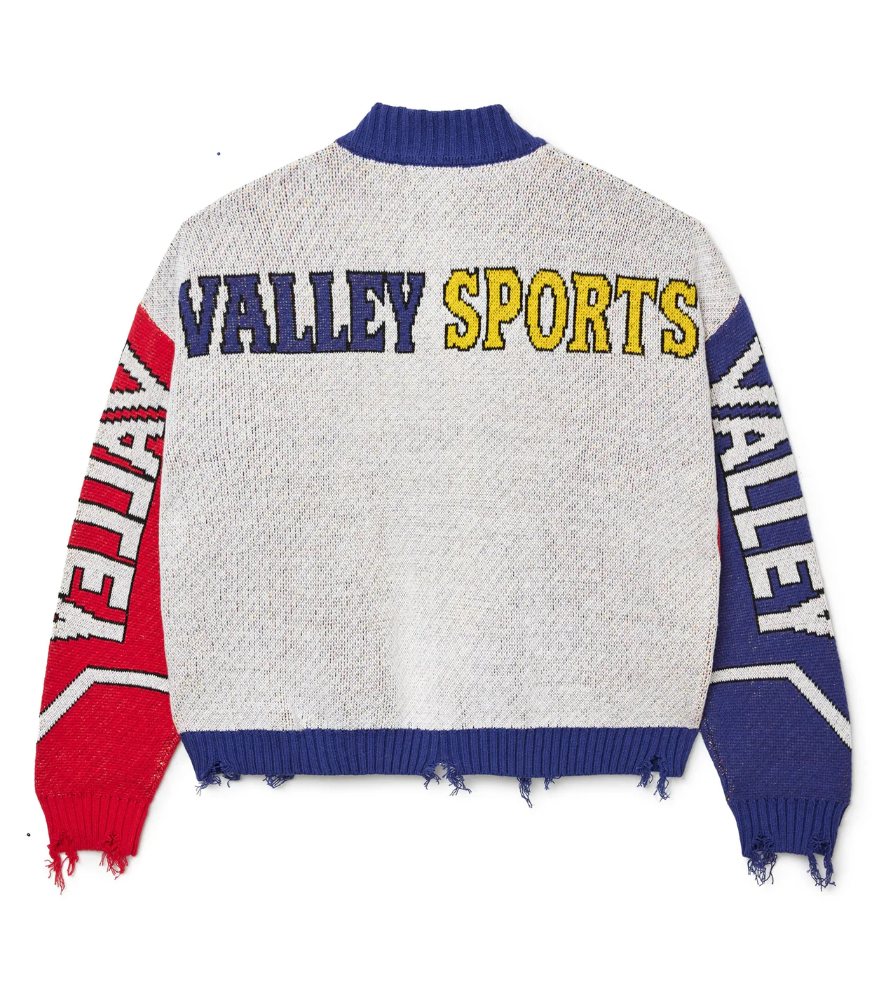 Vale Forever Motocroxxx Knit Sweater White - Image 2