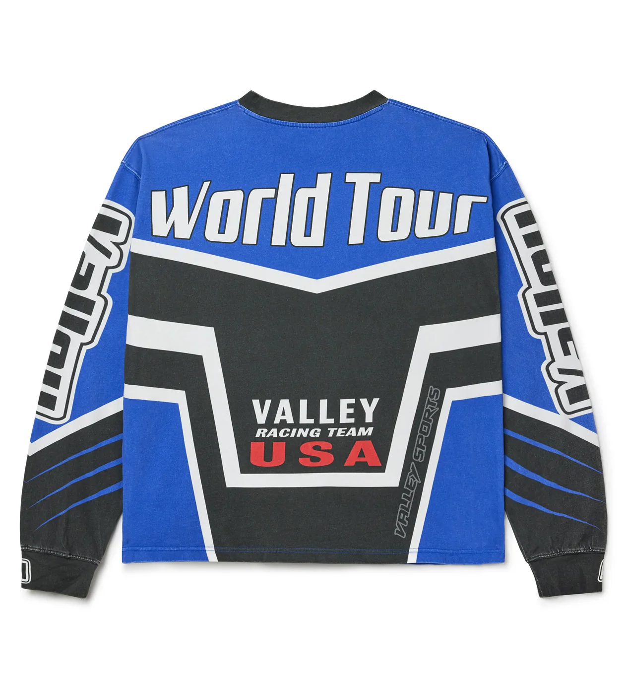 Vale Forever Motocroxxx L/S Tee Blue - Image 2