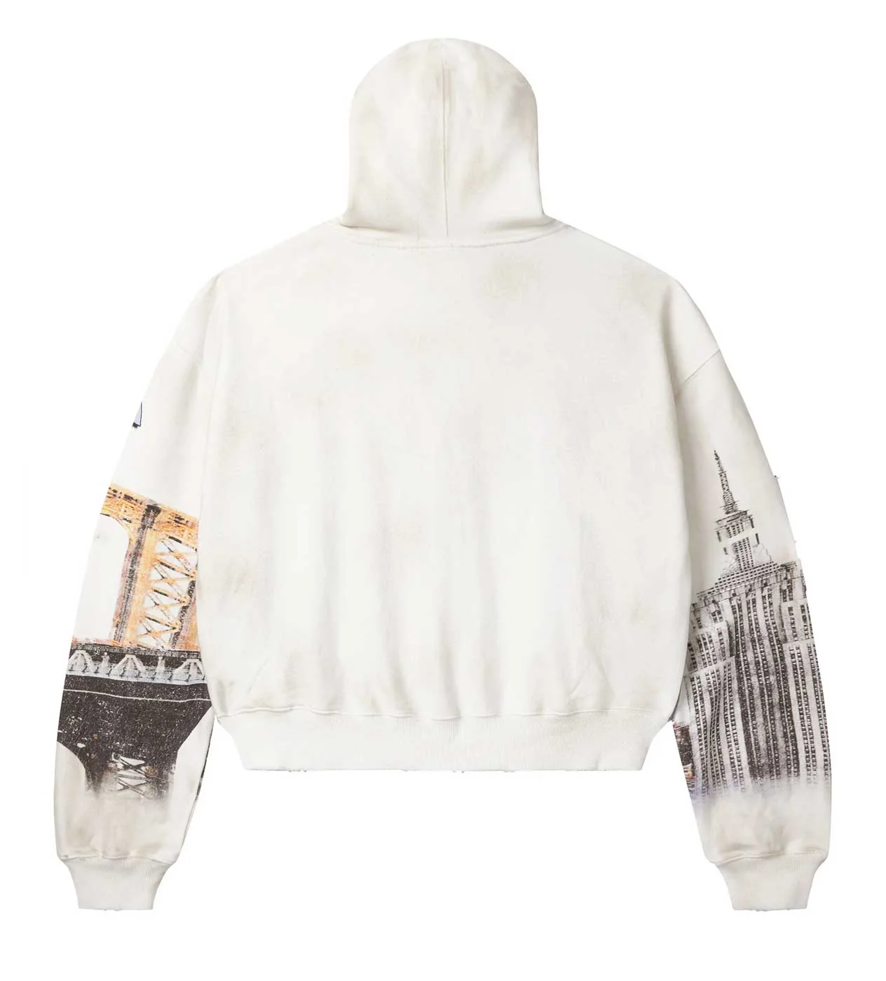 Vale Forever NYC Zip Up Hoodie White - Image 2