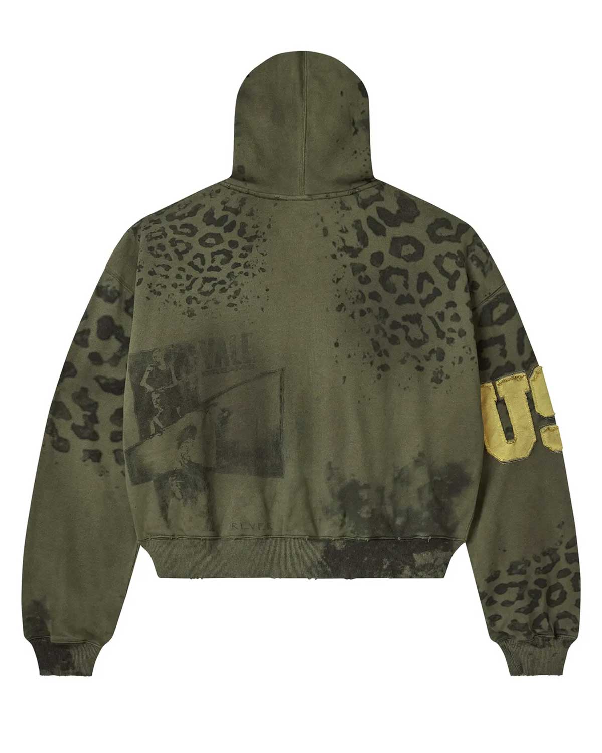 Vale Forever Safari Zip Up Hoodie Green - Image 2