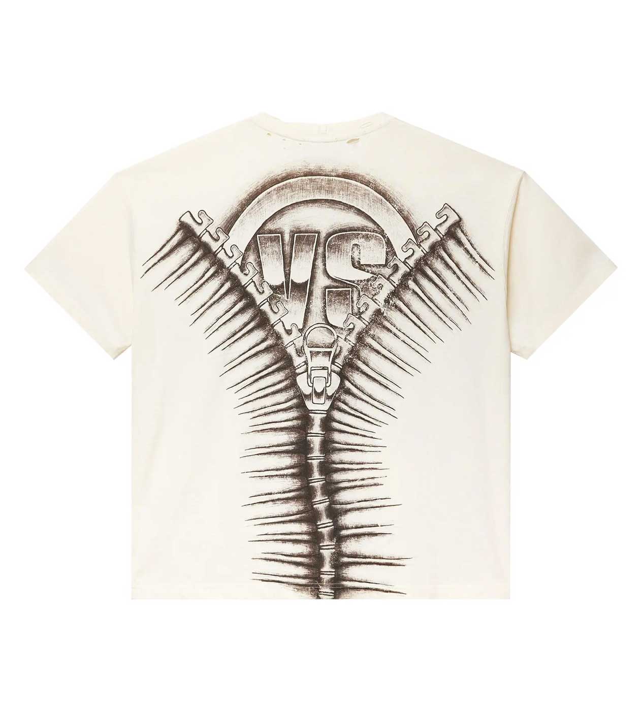 Vale Forever Scissorhands Tee Cream - Image 2