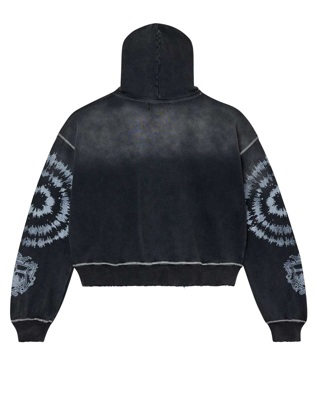 Vale Forever Spiral Pullover Hoodie Black - Image 2
