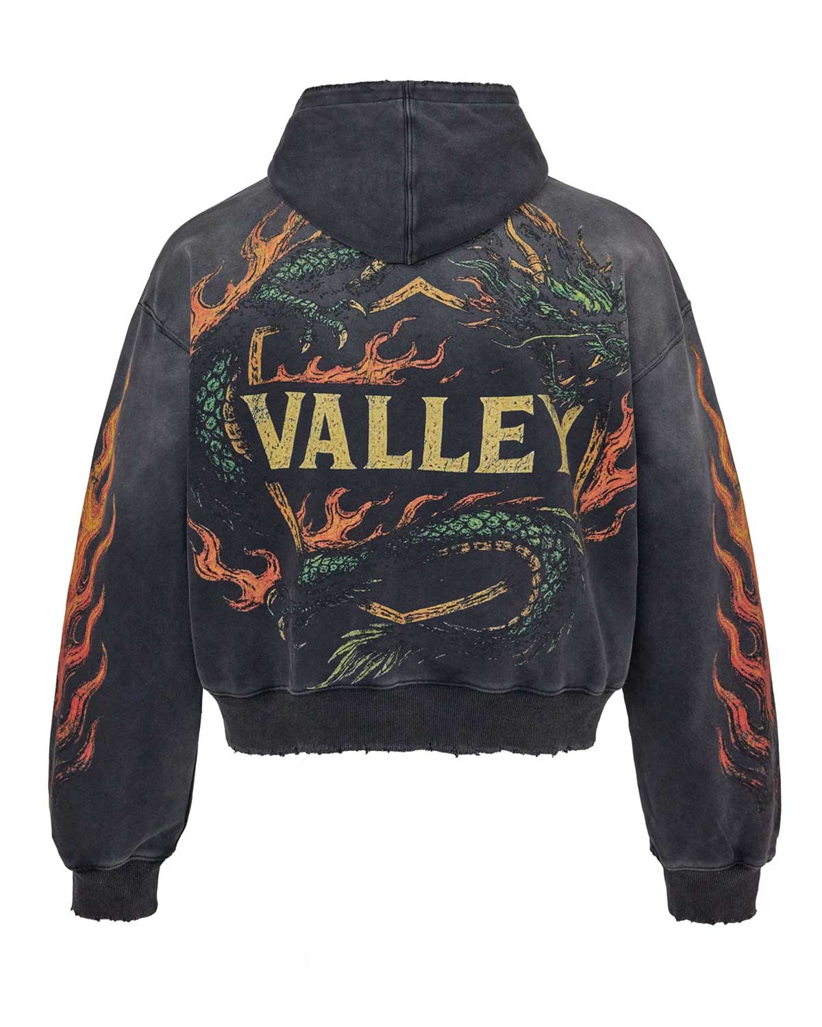 Vale Forever Serpent Pullie Pullover Hoodie Black - Image 2