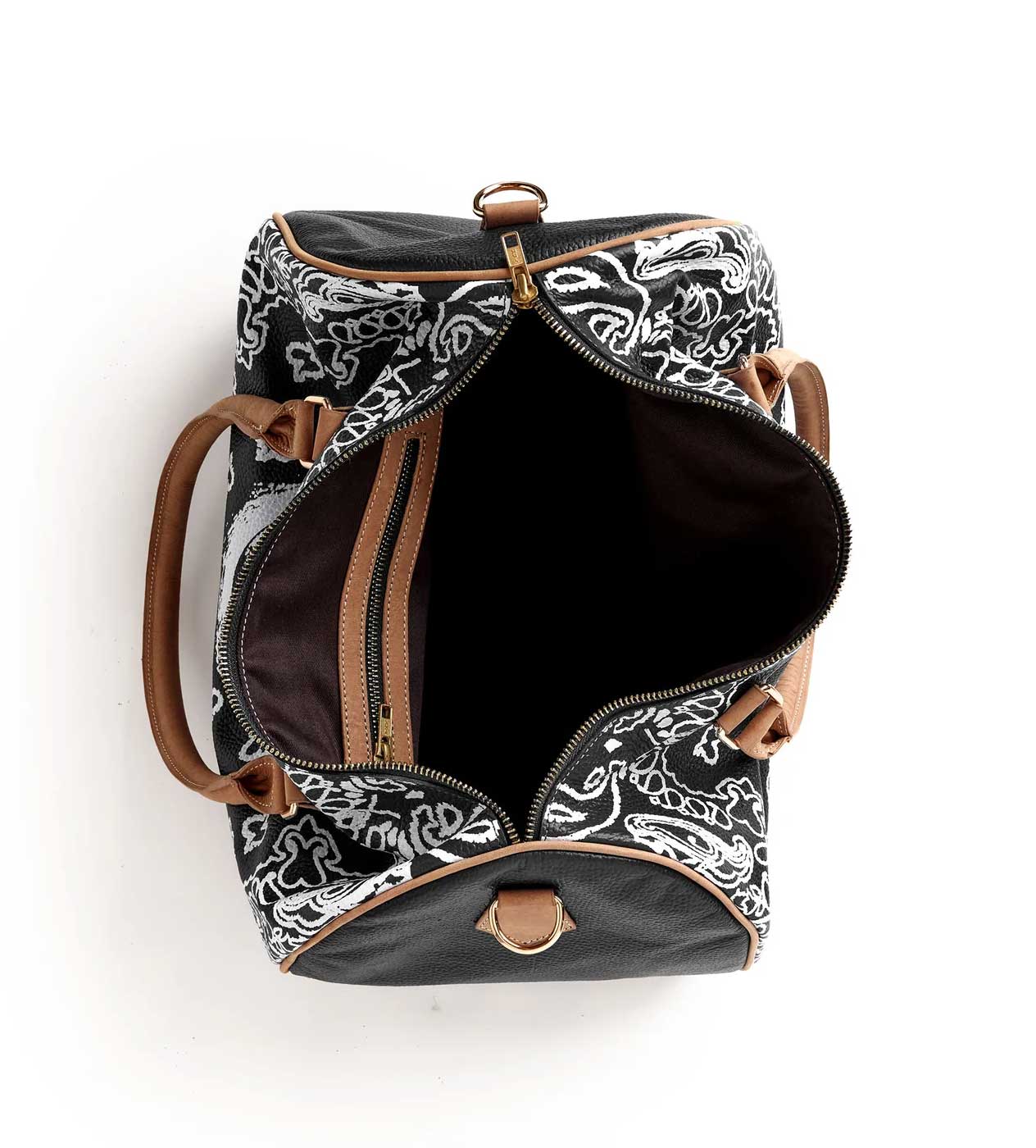 Vale Forever VS Leather Duffle Bag Black - Image 2
