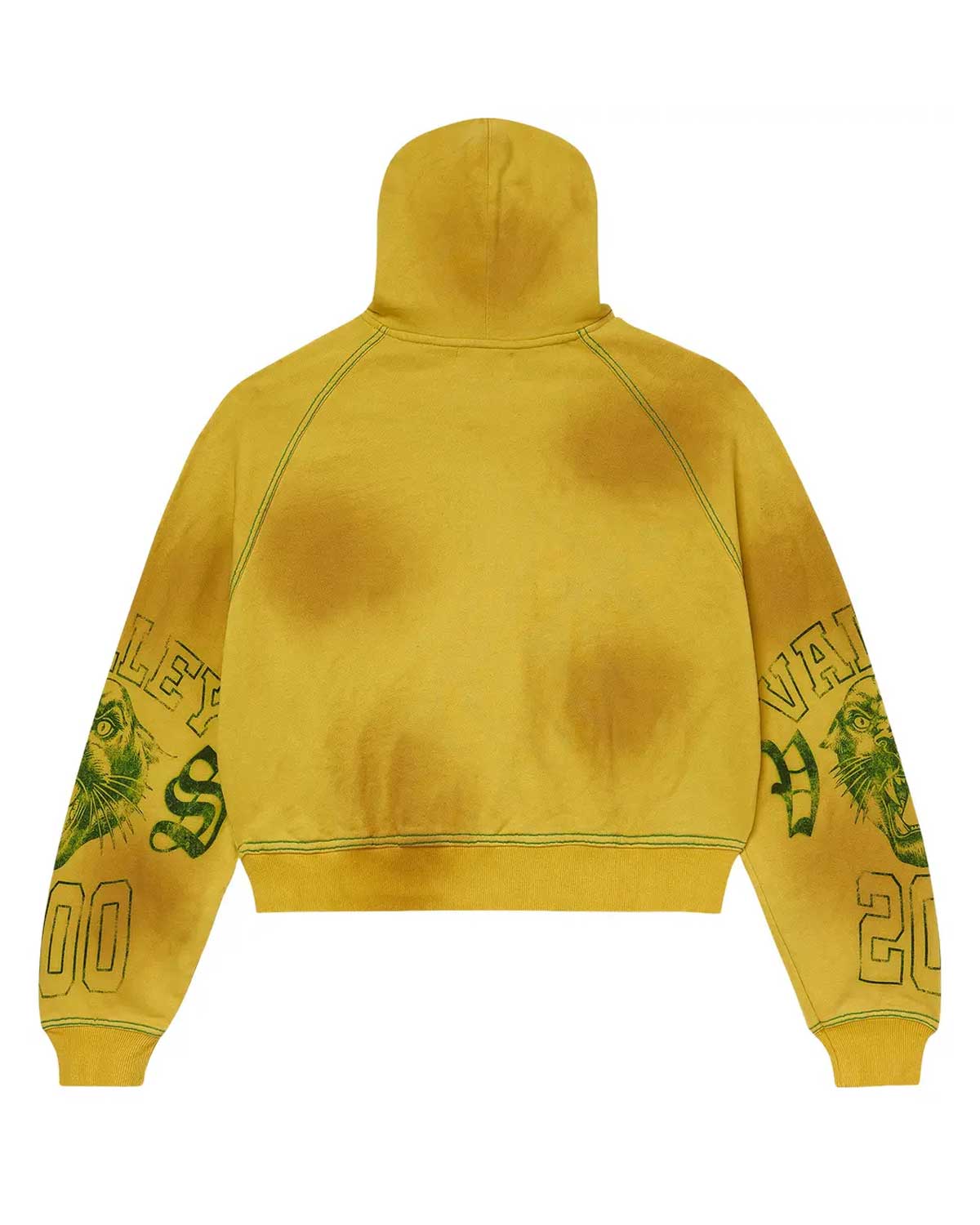 Vale Forever VSX 2000 Zip Up Hoodie Brasil Yellow - Image 2