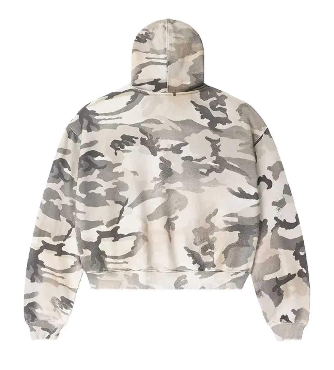 Vale Forever Winter Camo Zip Up Off White - Image 2
