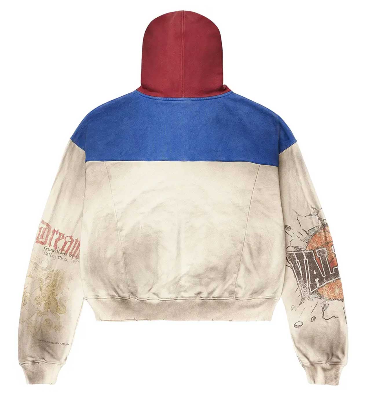 Vale Forever Wonderland Zip Up Hoodie Cream - Image 2