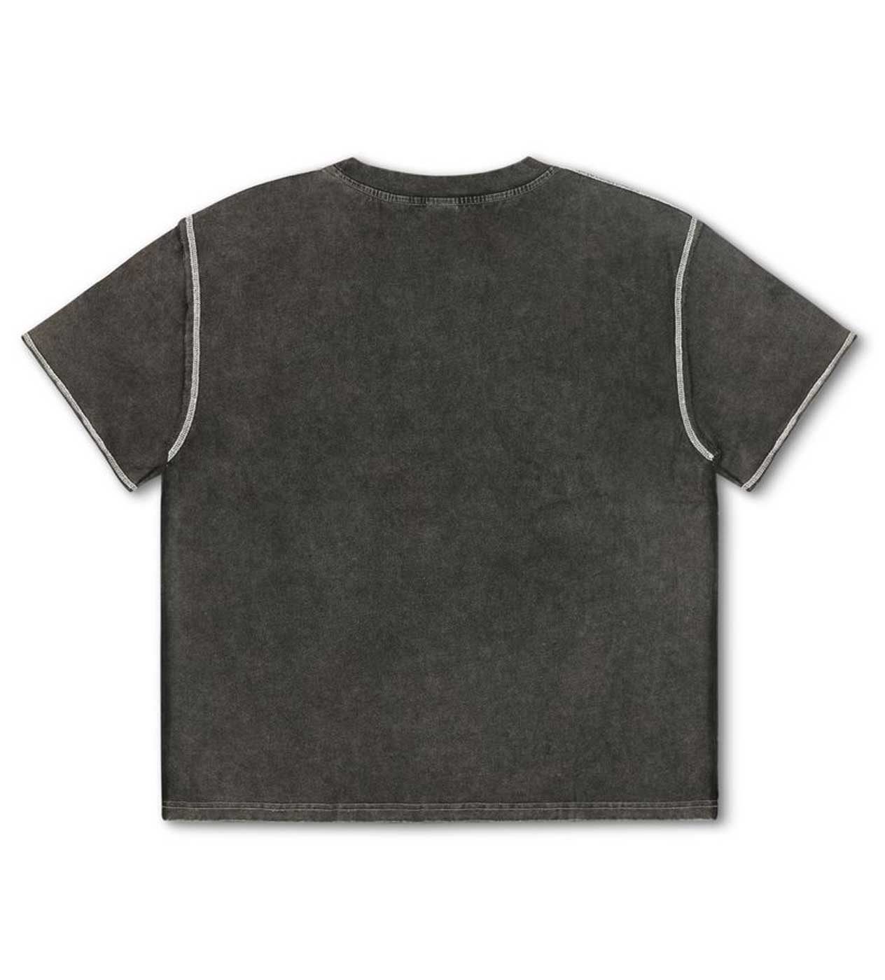 WNTD Don't Stare Tee Washed Black - Image 2